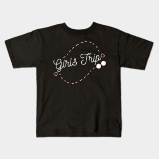 Girls Trip. Summer Vacation Fun. Kids T-Shirt